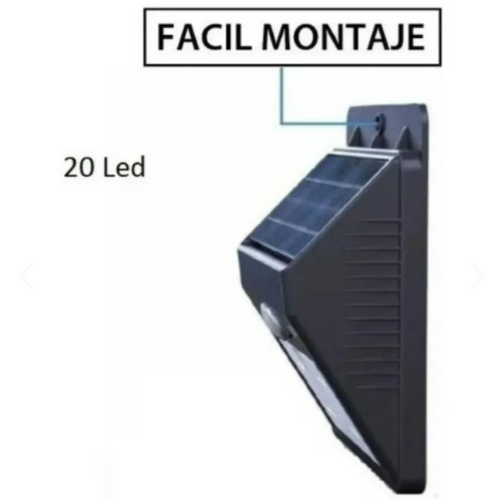 Lampara Solar con Sensor
