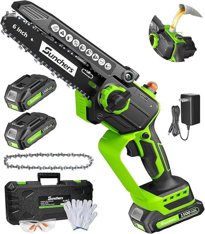 Motosierra Inalambrica Doble Bateria